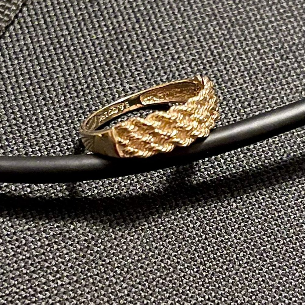 14k Gold plated ring